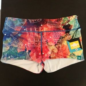 NWT WodBottom lifting queens booty shorts